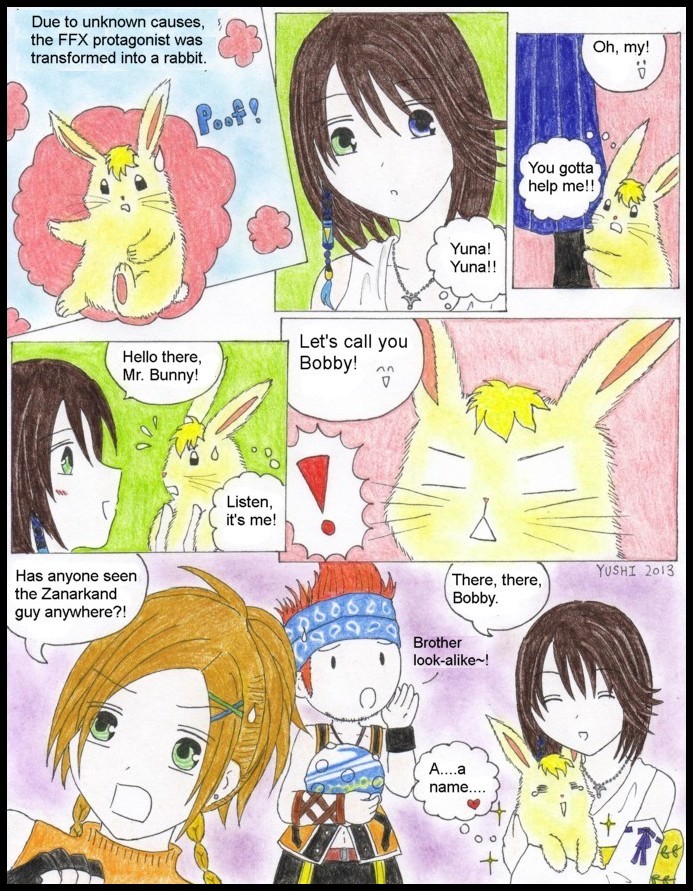FFX - Easter Surprise by Yushi