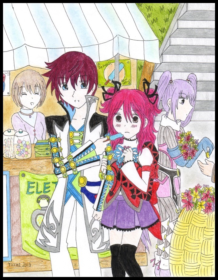 Tales of Graces F - Of ice pops and flowers by Yushi