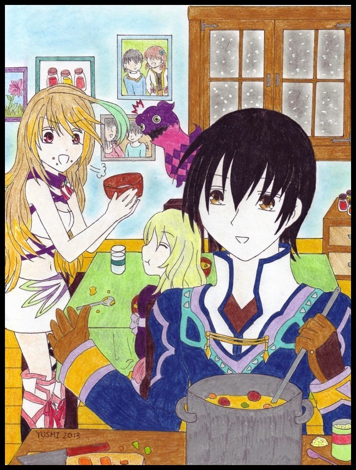 Tales of Xillia: Happy Gathering by Yushi