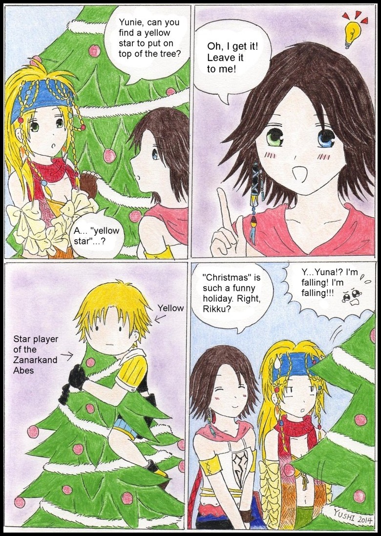 FFX-2: Christmas topping by Yushi