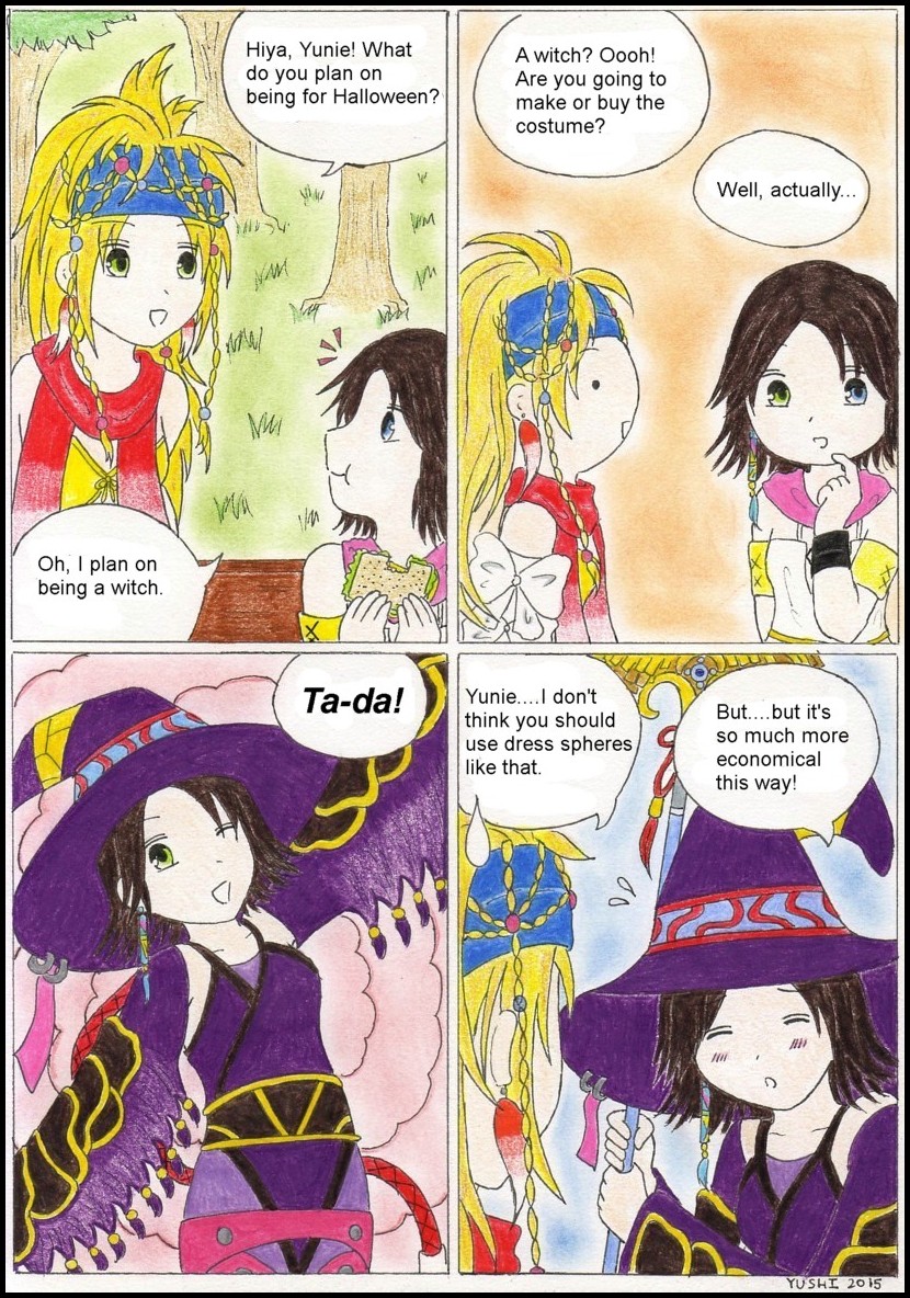 FFX-2: Halloween Costume by Yushi