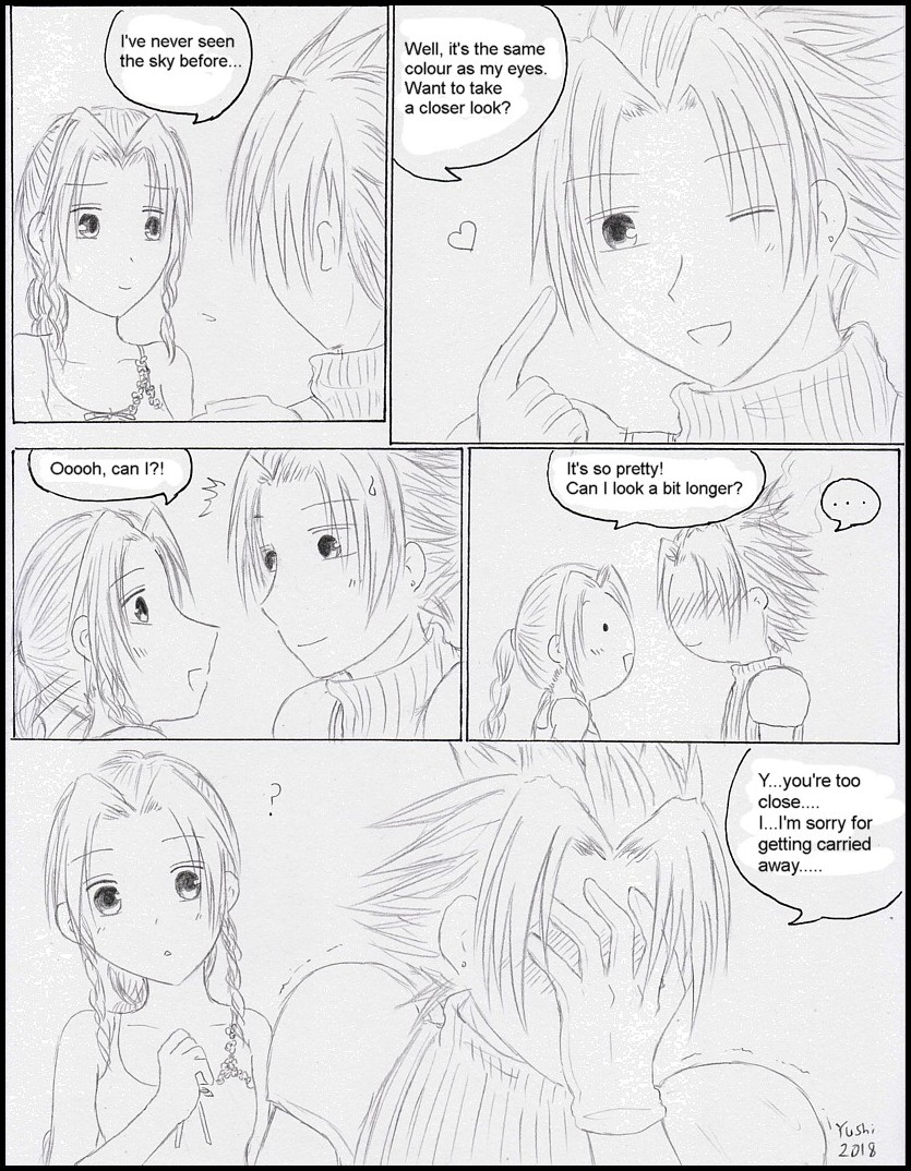 FF7 - Mako eyes by Yushi