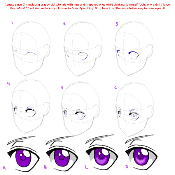 Drawing/Coloring Eyes-- The Tutorial by Yusuke_SprtDtctv