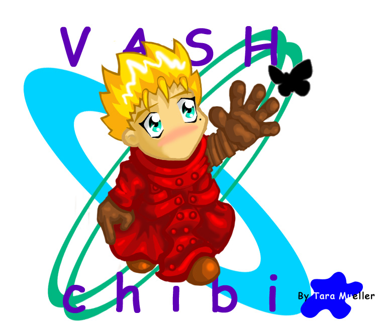 CG Vash Chibi by Yusuke_SprtDtctv