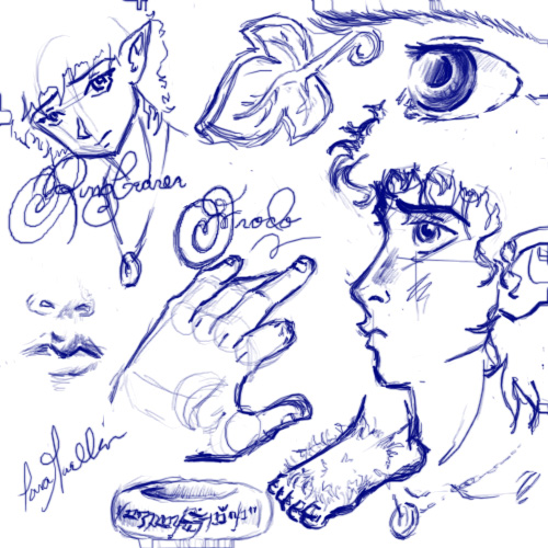Frodo Sketches by Yusuke_SprtDtctv