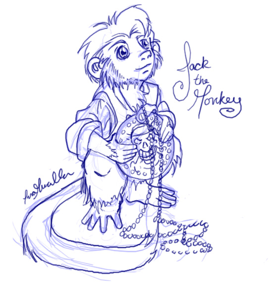 Jack teh Monkey for Kohaku_theblackwolf by Yusuke_SprtDtctv