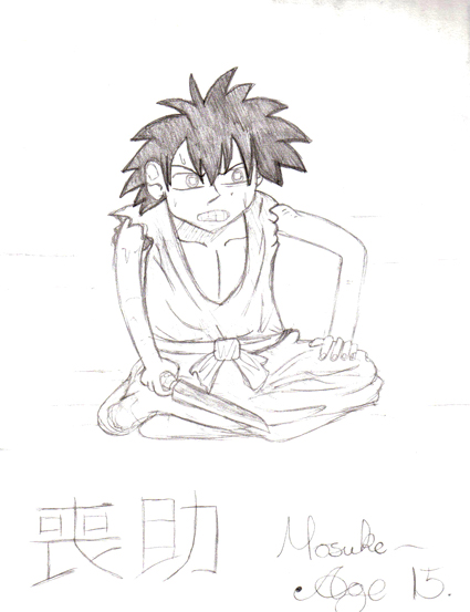 Mosuke, Age 15 by yamiskoi