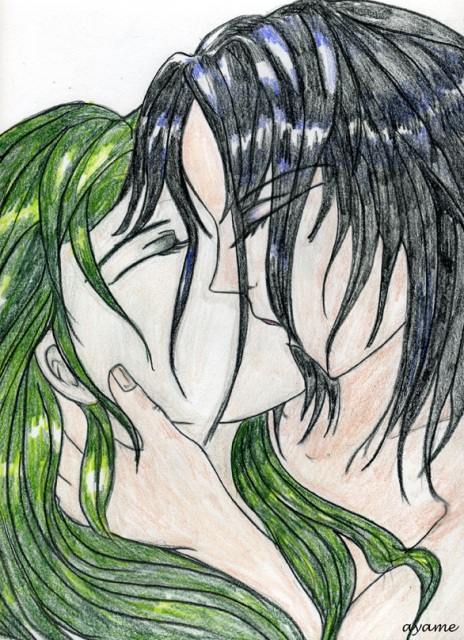 Hot Kiss (for Trinity Fire) *YAOI* by yaoimakestheworldgoround