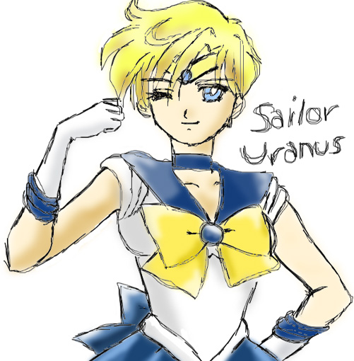 Sailor Uranus by yohlenyaoilover