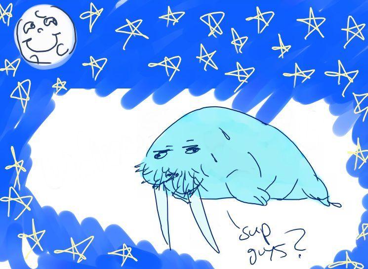 walrus by yokolemon