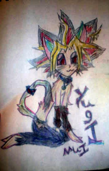cat boy yugi-oh by yournamehere