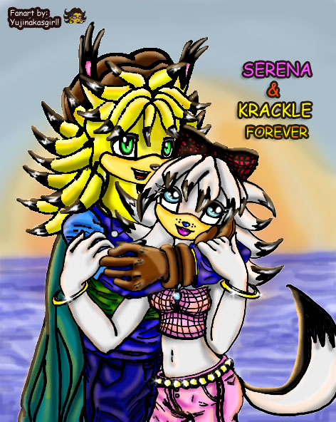 Serena&Krackle( for Butterflykisses) by yujinakasgirl