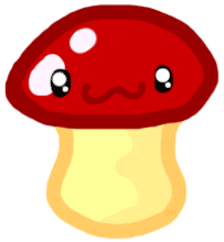 chibi mushroom by yum_pop