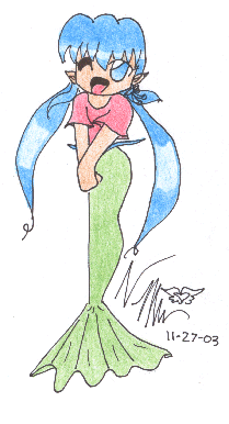 Kawaii Chibi Mermaid!! by yume_no_neko