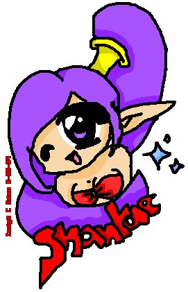 Shantae - Oekaki by yume_no_neko