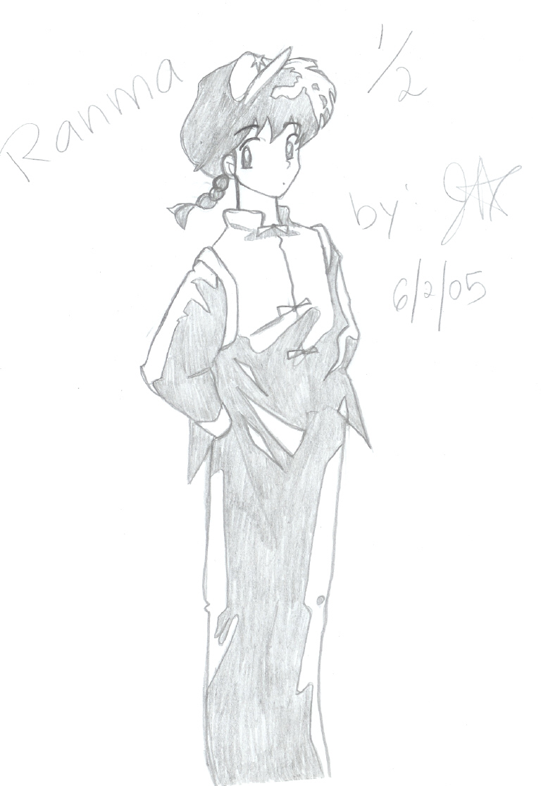 Ranma 1/2: Boy form by yura-san