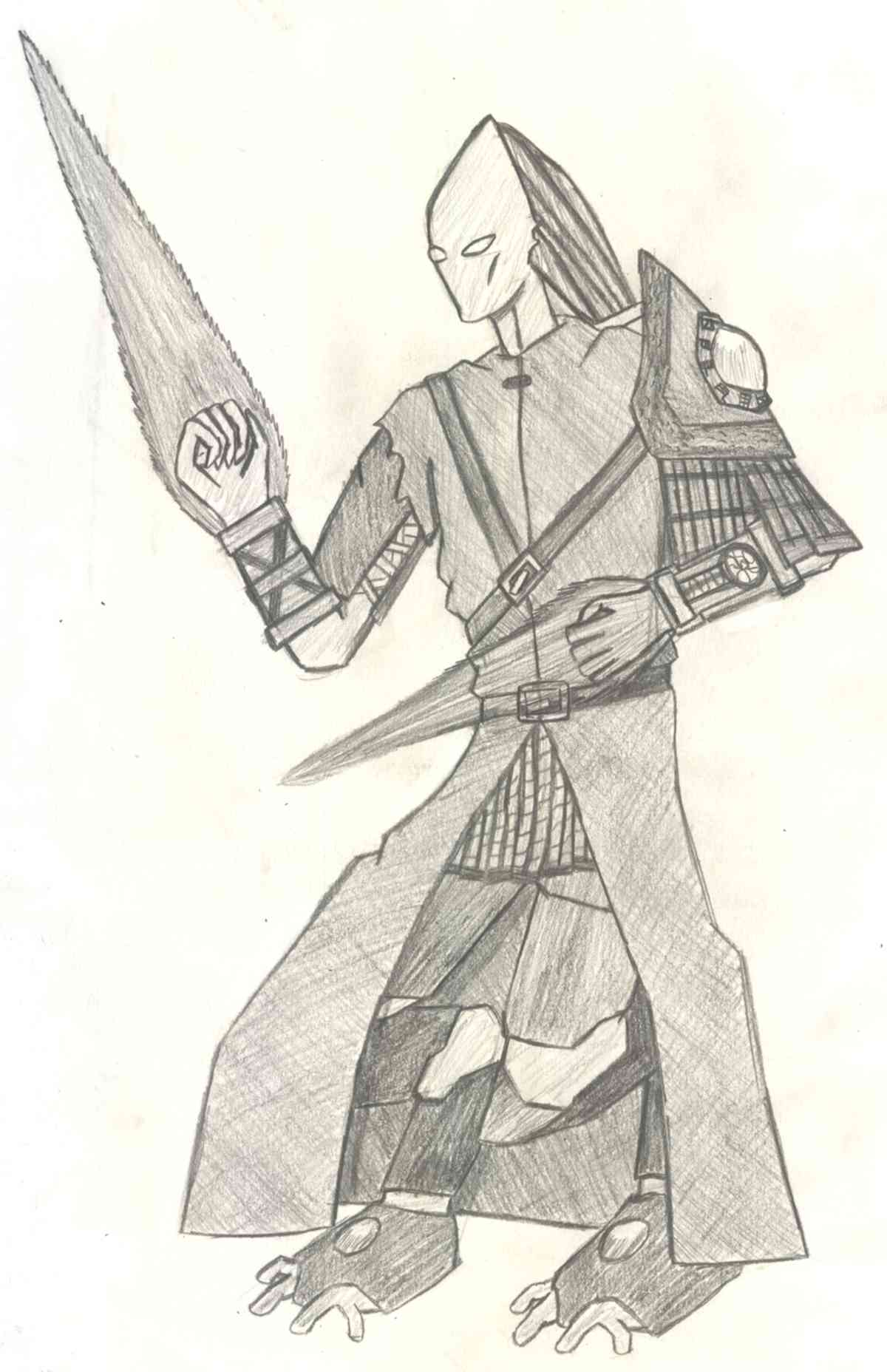 Dark Templar sketch by ZEN