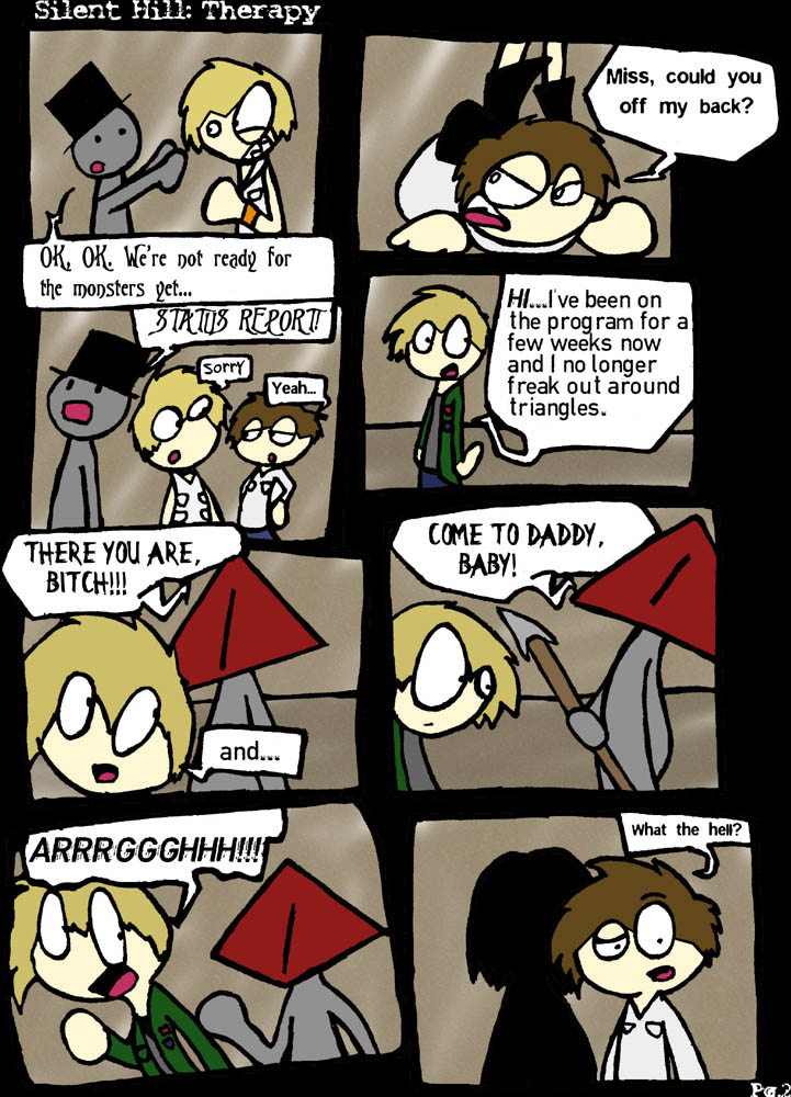 Silent Hill Therapy: Page 2 by ZOMGHappyNoodleBoyZOMG