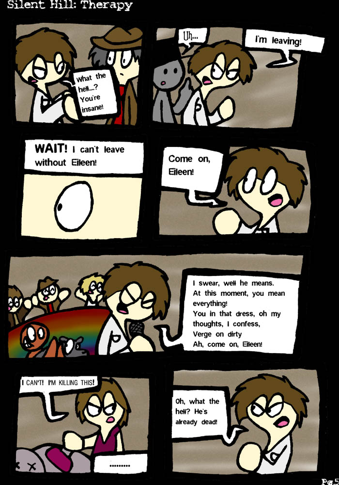 Silent Hill Therapy: Page 5 by ZOMGHappyNoodleBoyZOMG