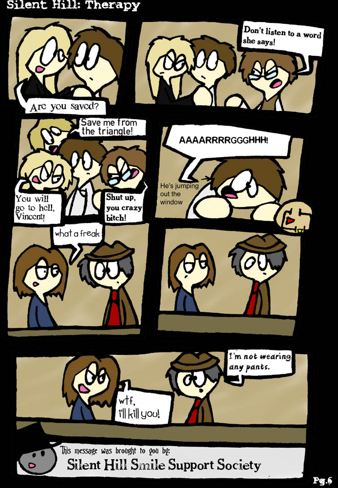 Silent Hill Therapy: Page 6 by ZOMGHappyNoodleBoyZOMG