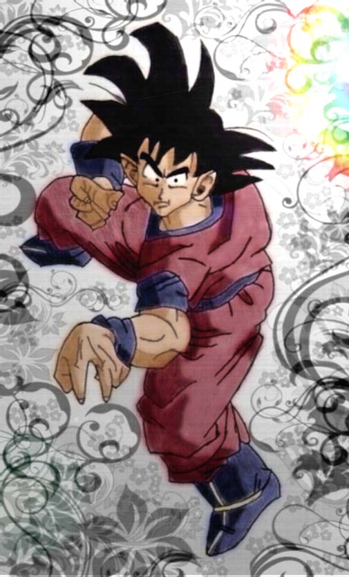 Son Goku in Colour by Zaara