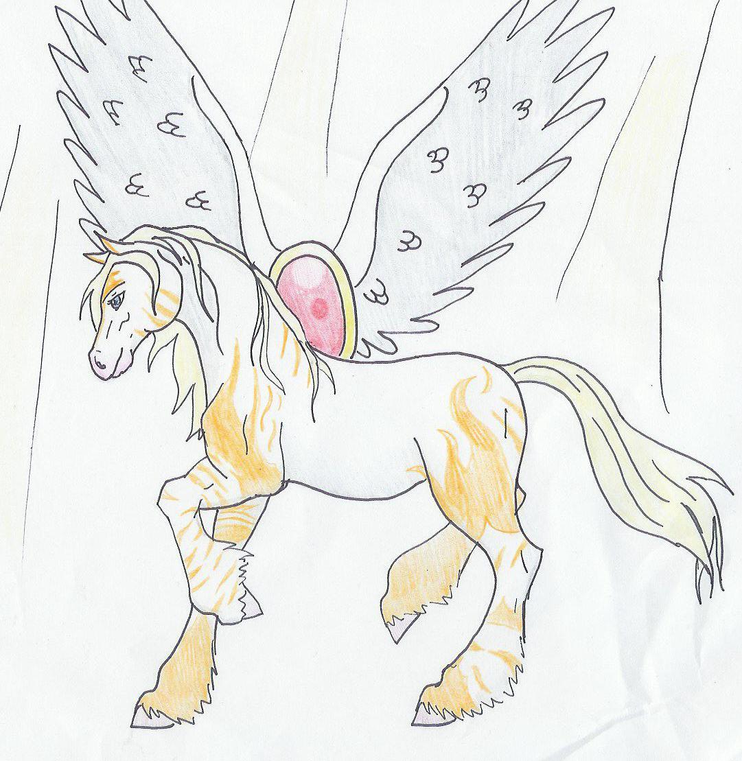 horse of heaven by Zalia13