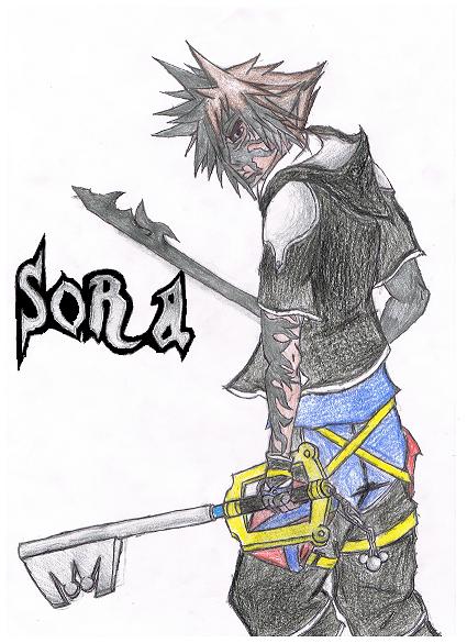 Sora (Kingdom Hearts: Darkness Oblivion) by ZaronNitro