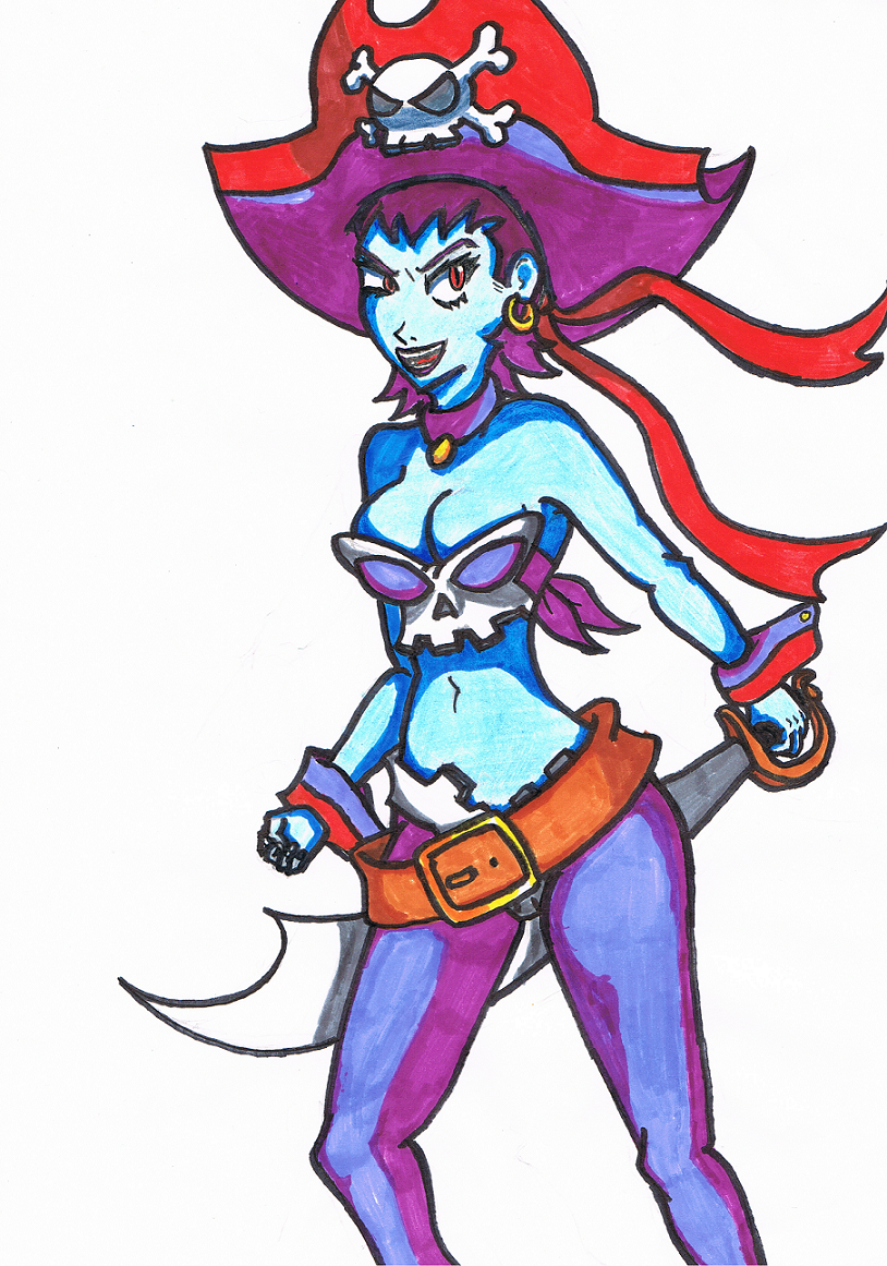 Risky Boots - Shantae: Half Genie Hero by ZaronNitro