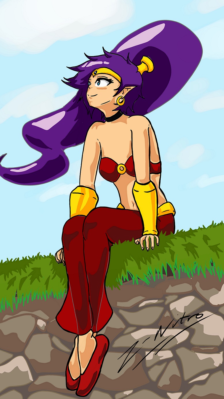 Shantae - Sunny Day by ZaronNitro