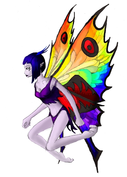 Dark Fairy: Dementia (Request for Satans_Bride) by Zee