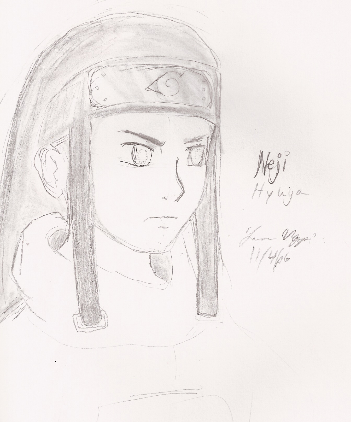 Neji Hyuga by ZeldaGirl9793