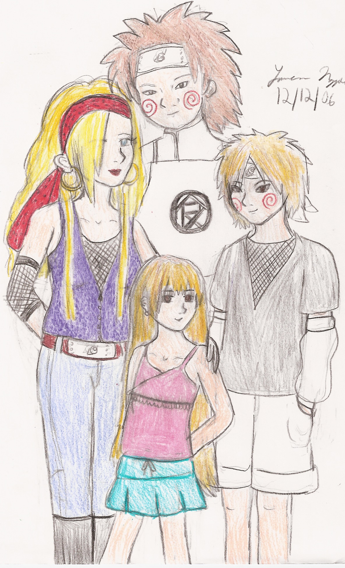 The Akamichi Family by ZeldaGirl9793