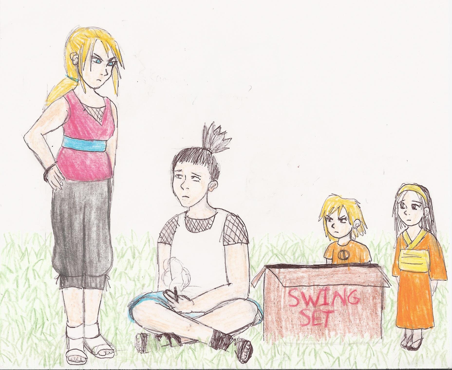 Nara Family Bonding by ZeldaGirl9793