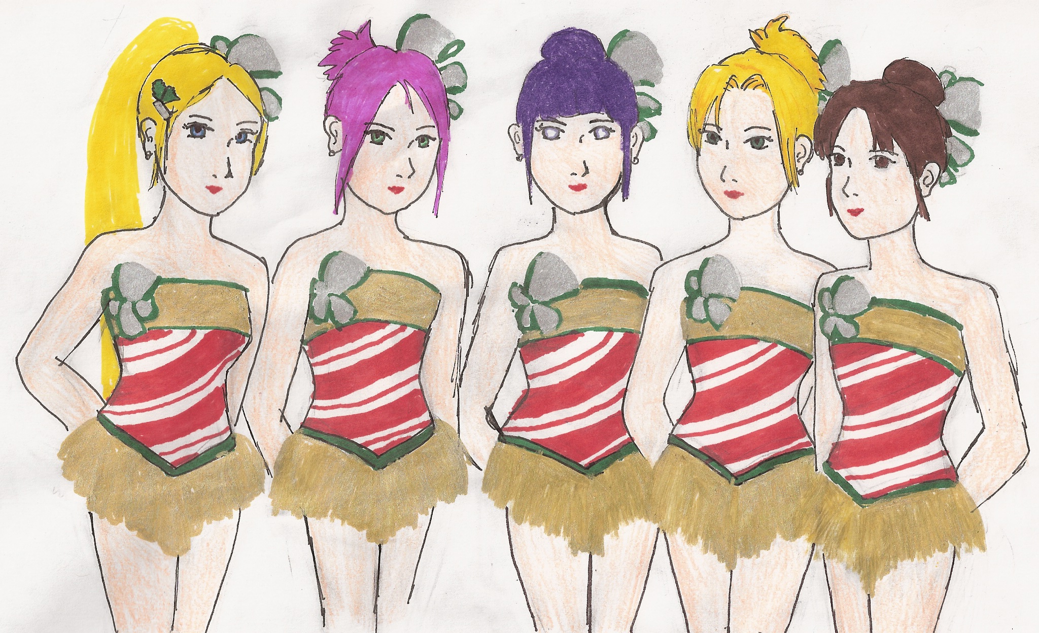 The Konoha Rockettes by ZeldaGirl9793