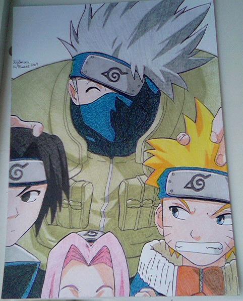 Naruto,team 7 by Zelos_Lover