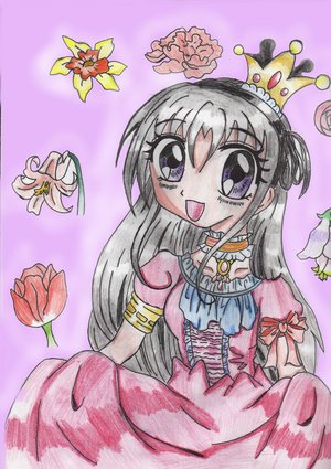 The little flower princess by Zeneshi