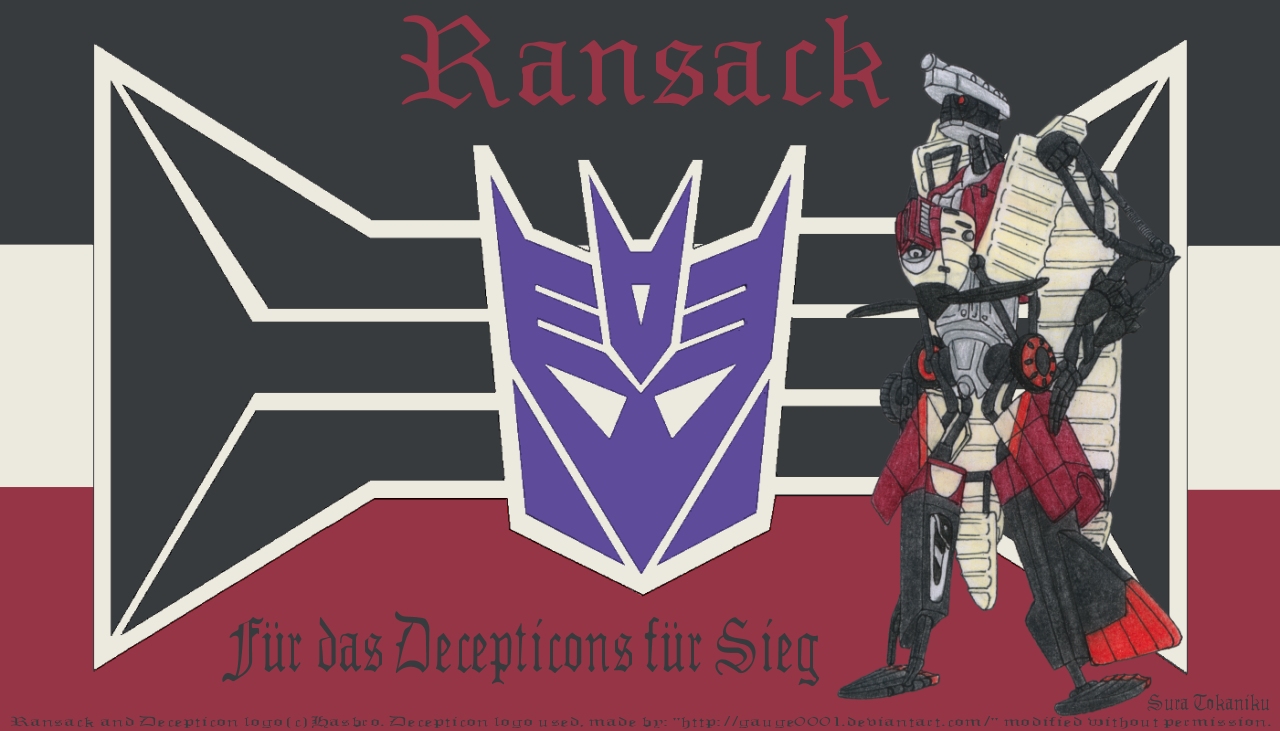 Ransack: Early ace of Cybertron by ZeonicSkunk