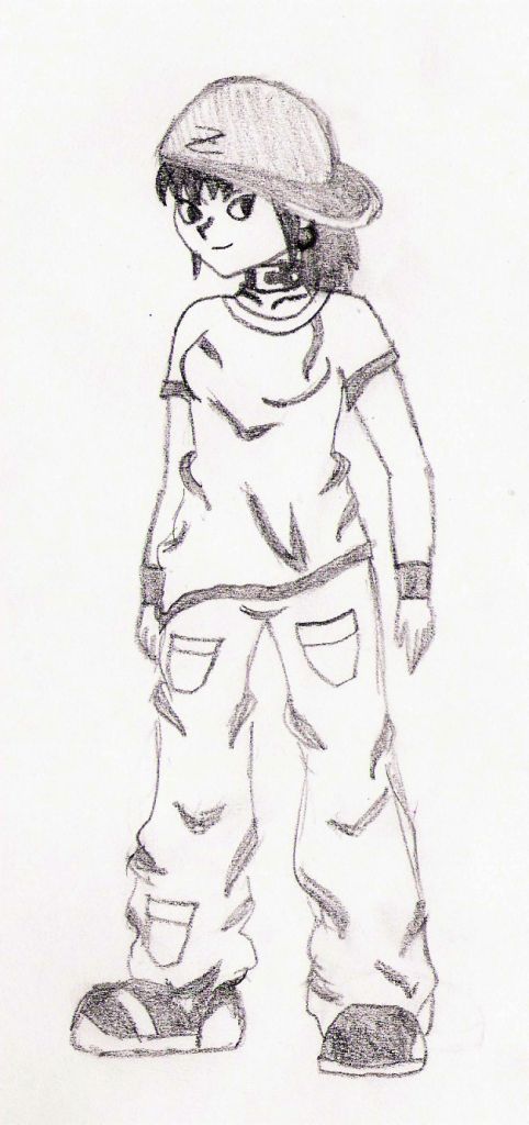 Zera's first sketch by Zera