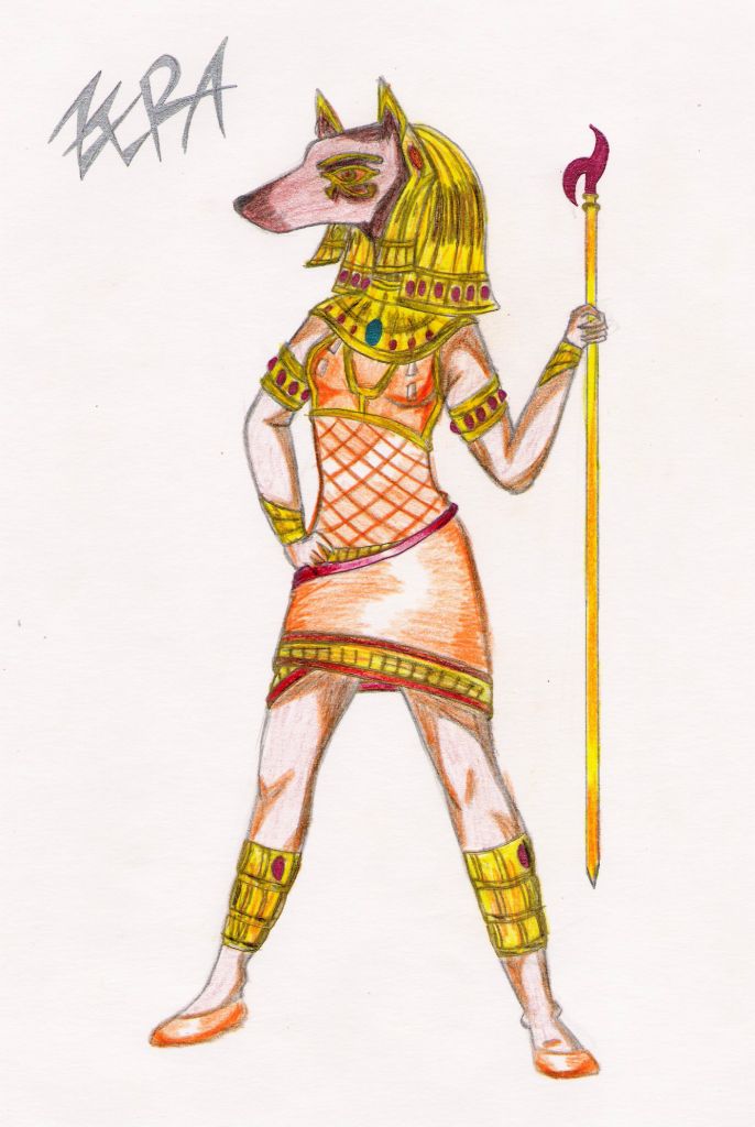 Anubis Girl by Zera