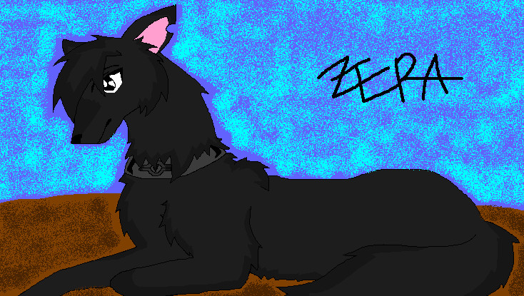 Zera as wolf by Zera