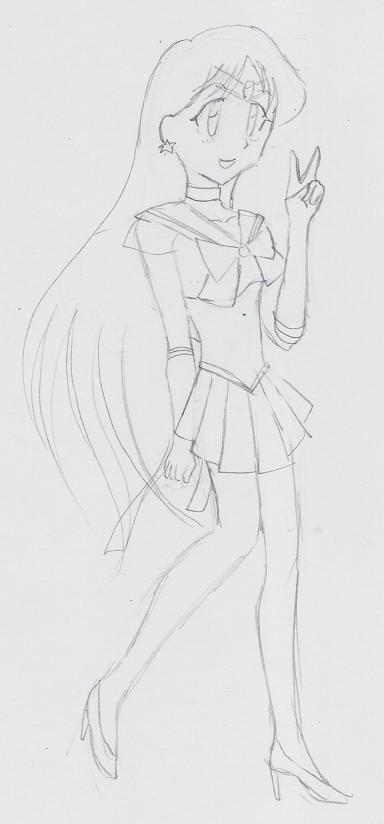 Sailor Mars request for Firehead by ZeroMidnight