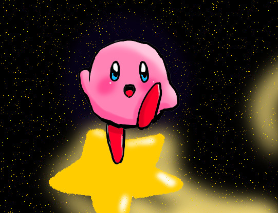 Kirby's flight by ZeroMidnight