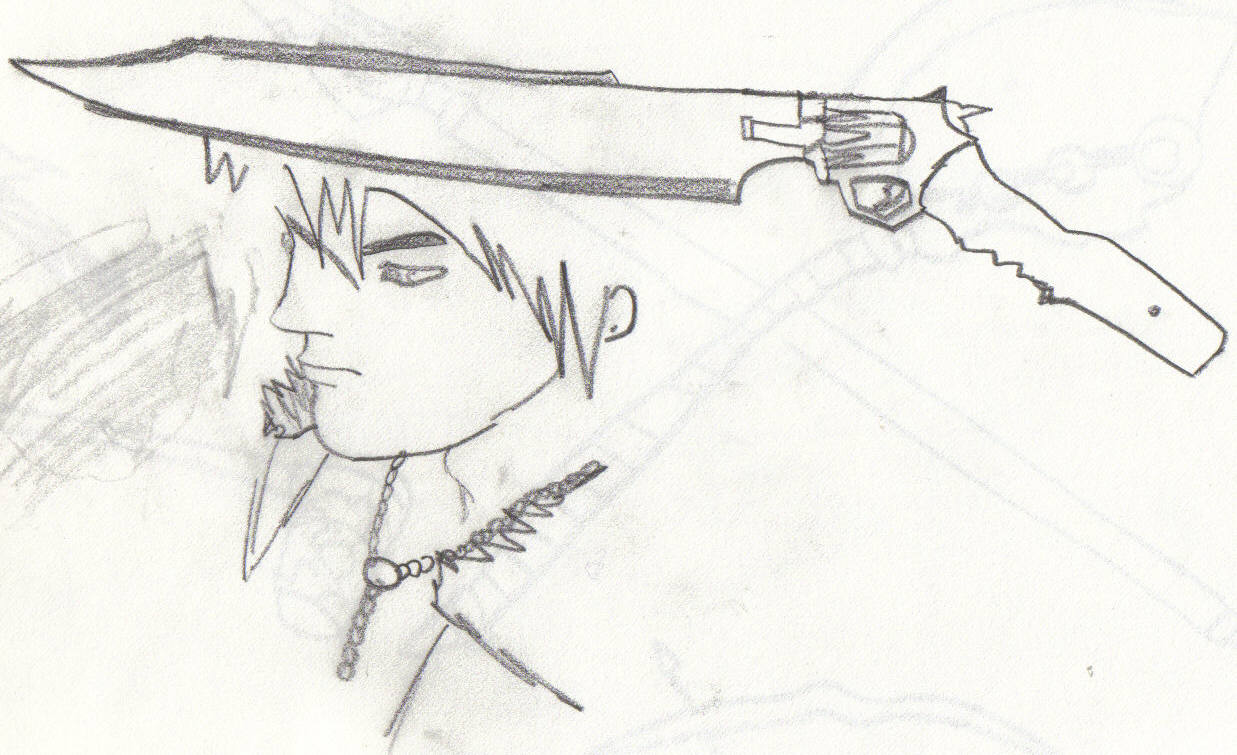 Squall and Gunblade(Old) by Zerodomon
