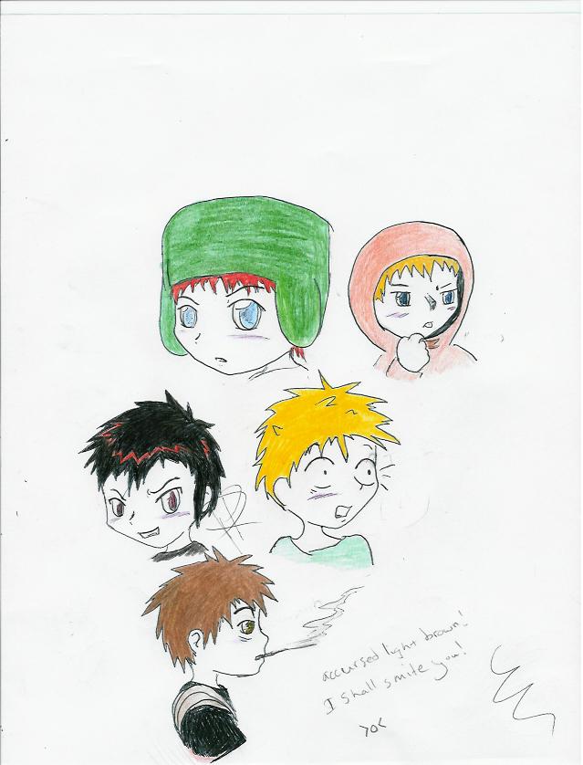 Random South Park Characters. by ZetaBee