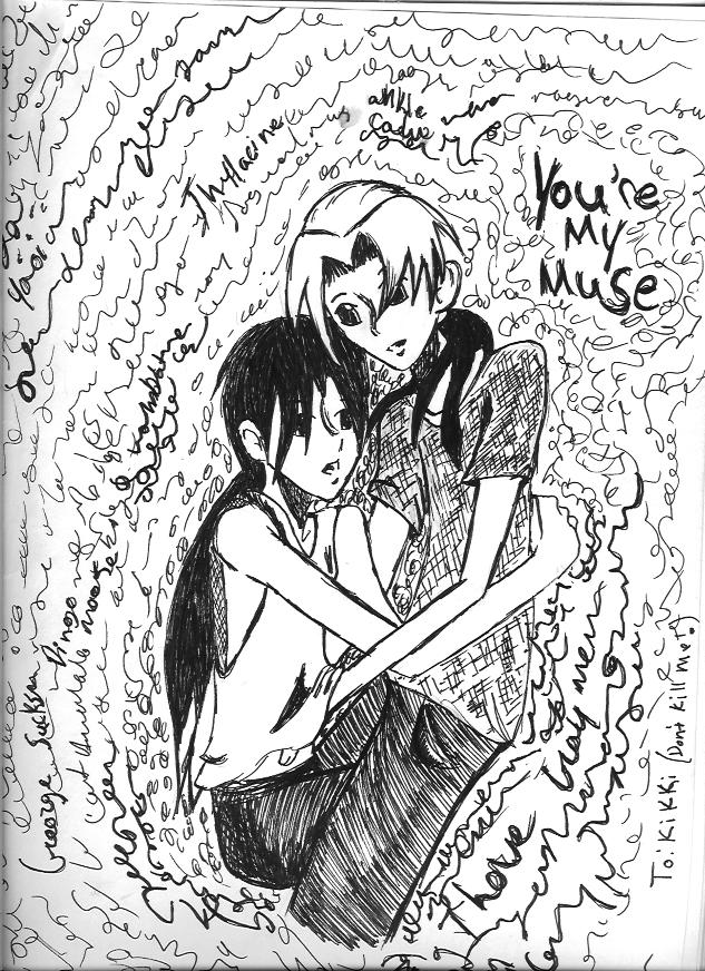 You're my Muse ((Inked)) by ZetaBee