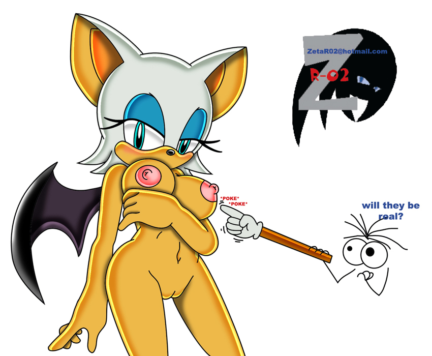 Nude Rouge The Bat by ZetaR02