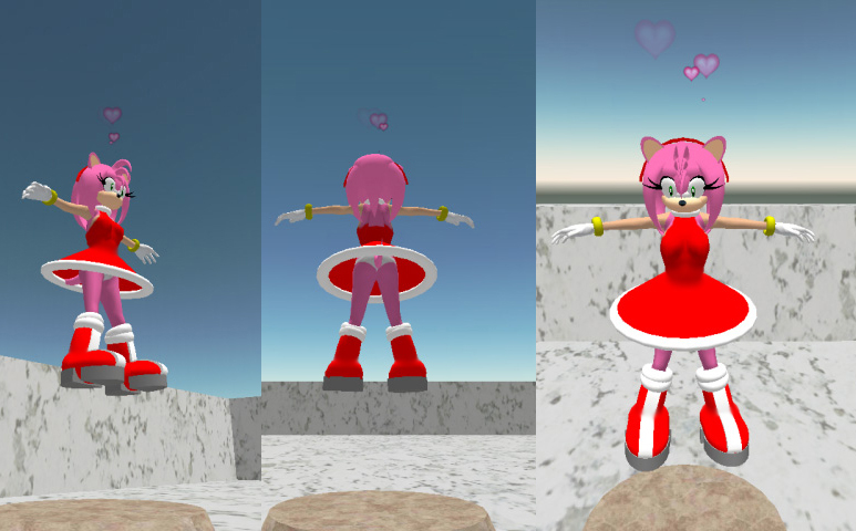 Amy Rose For Second Life by ZetaR02