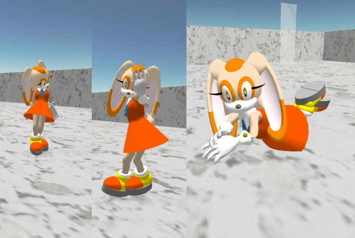 Cream The Rabbit For Second Life by ZetaR02