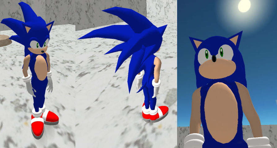 Sonic for Second Life by ZetaR02