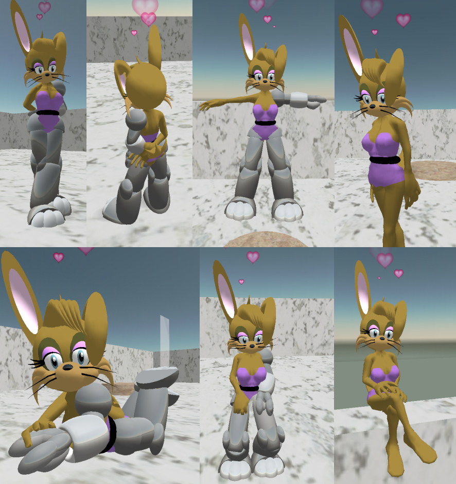 Bunnie Rabbot for Second Life by ZetaR02